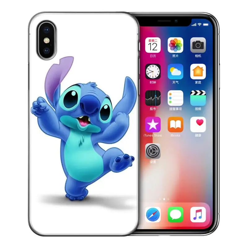 Joker Stitch Soft Silicone TPU phone Case Cover For iPhone 5 5S SE 6 6S 7 8 XS X Max Plus Coque Capa Shell Cute animal luxury |