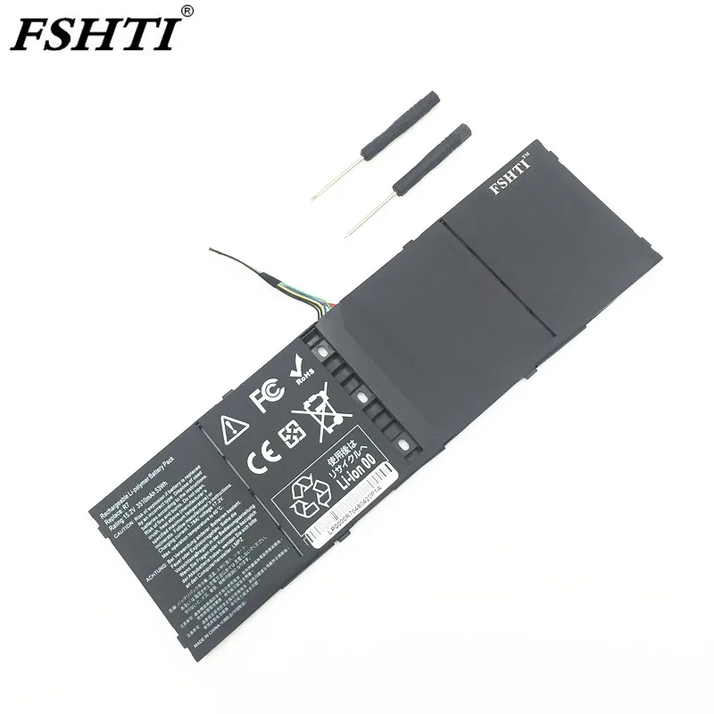 15 2 V 3510 мА/ч 53WH Новый AP13B3K AP13B8K Аккумулятор для ноутбука Acer Aspire V5 573G V7 582PG 472