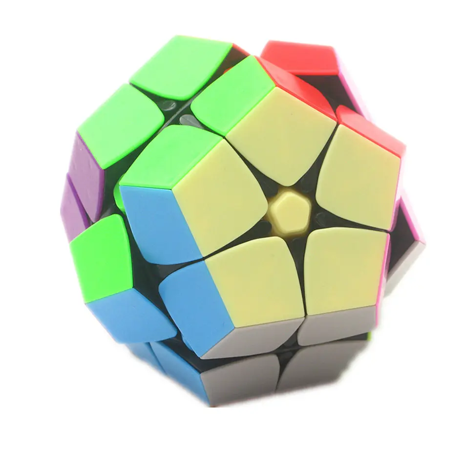 FanXin кубик Megaminx 2x2 рубика Stickerless 2 слоя скоростной куб профессиональные