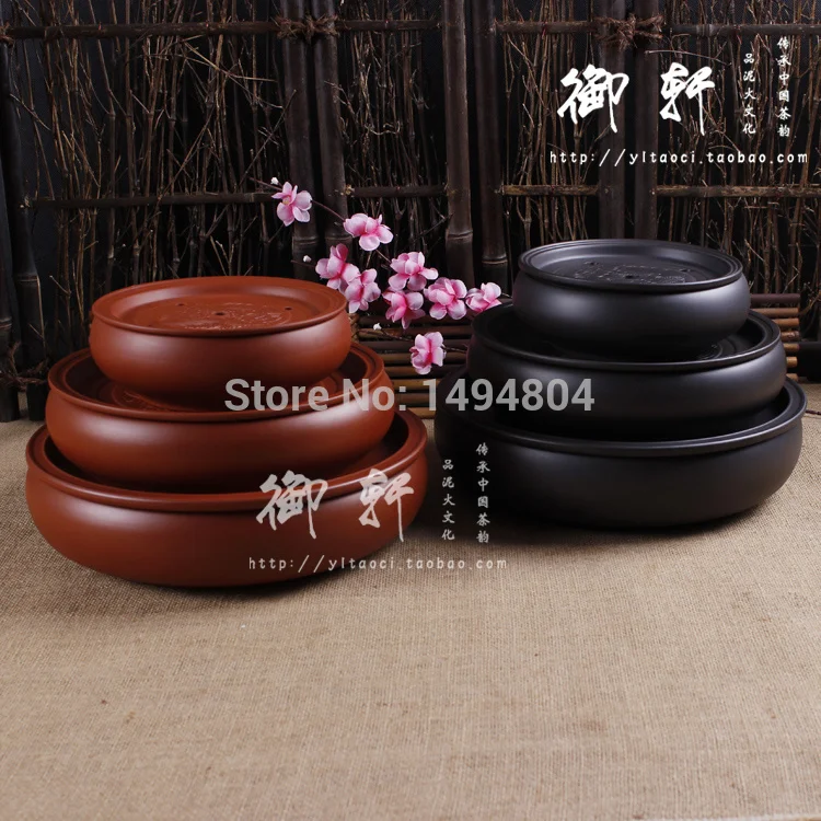 Tea Tray Handmade Yixing Redware(purple clay) Ceramic Sets Traditional Chinese | Дом и сад