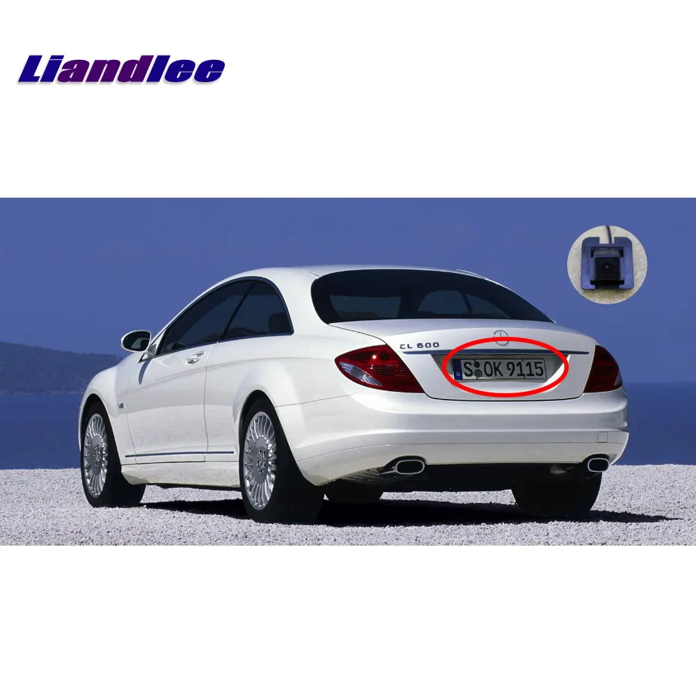 Liandlee Автомобильная камера заднего вида для Mercedes Benz CL Class W216 HD CCD ночное видение |