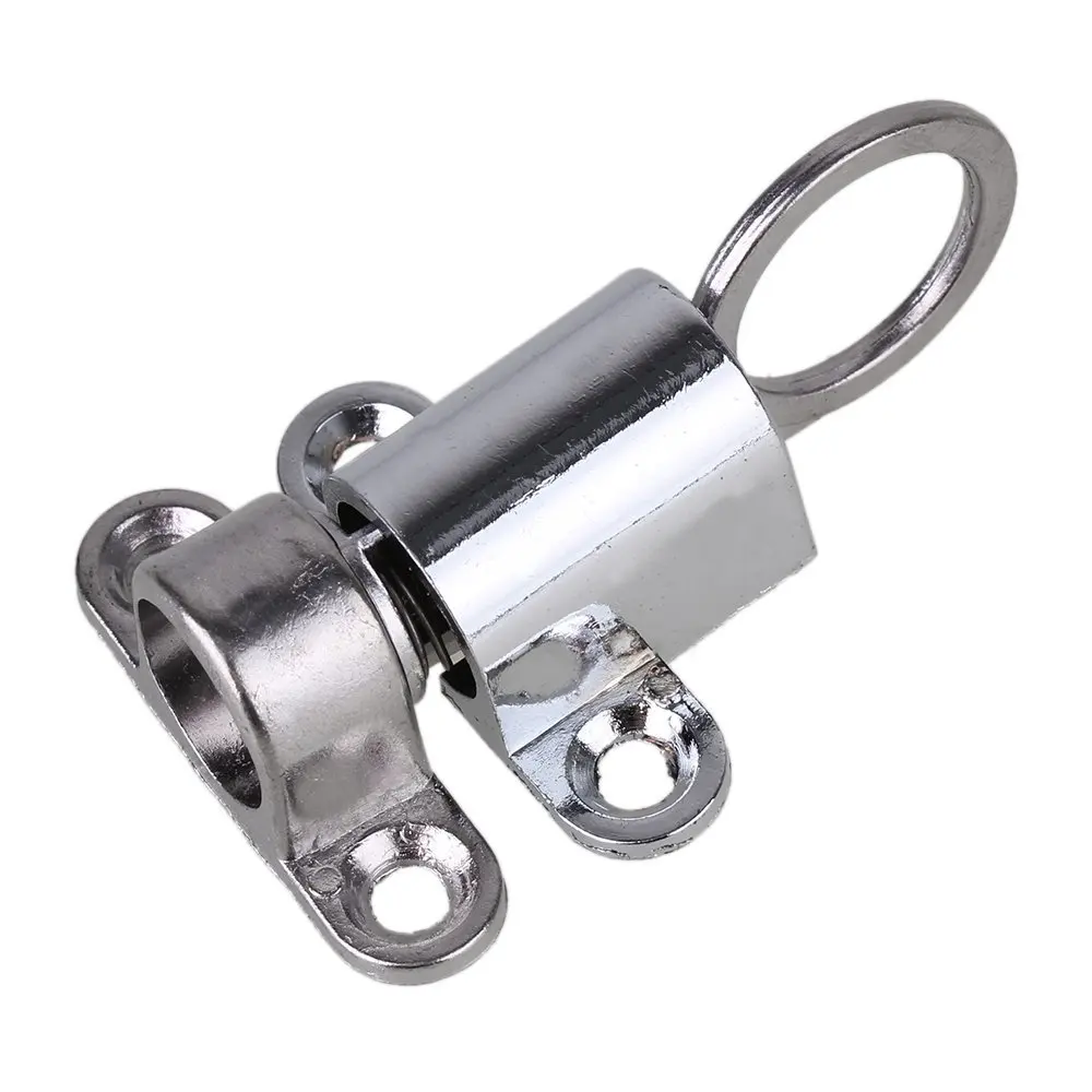 Серебряный бытовой офисный замок безопасности с пружинным скользящим болтом