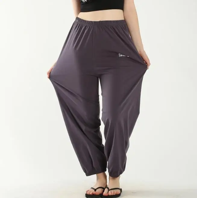 Летние женские брюки модные Джоггеры для девочек спортивные свободные домашние