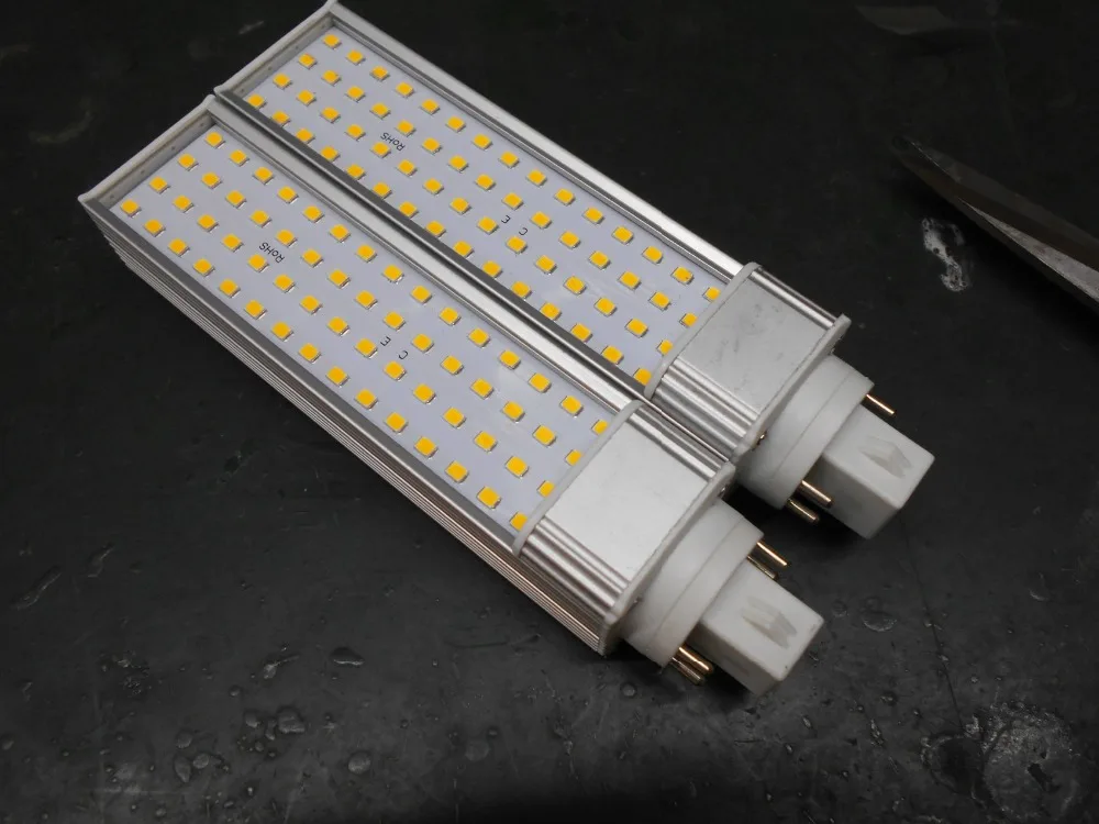 G24 pl Светодиодная лампа 14 Вт SMD2835 60 светодиодов Лампа для точечного светильника bombillas 110 В 220 в теплый белый/белый высокая мощность Бесплатная доставка 2 шт./лот