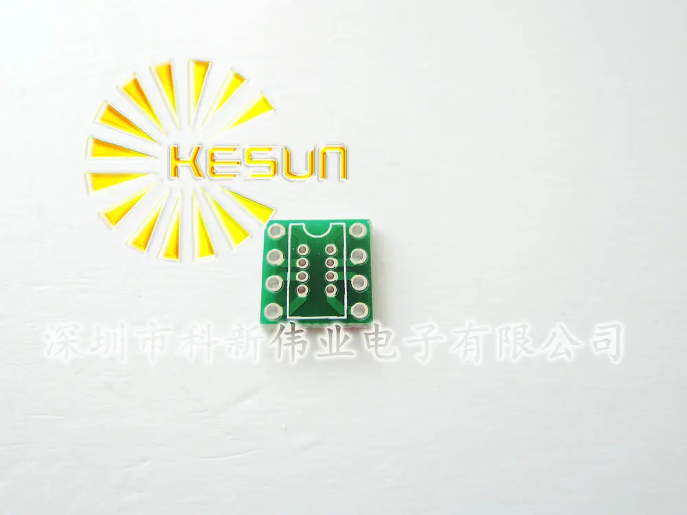 

100 шт. x DIP2.54mm поворотный DIP1.27mm DIP поворотный SMD 8Pin IC адаптер гнездо/Адаптерная пластина/PCB