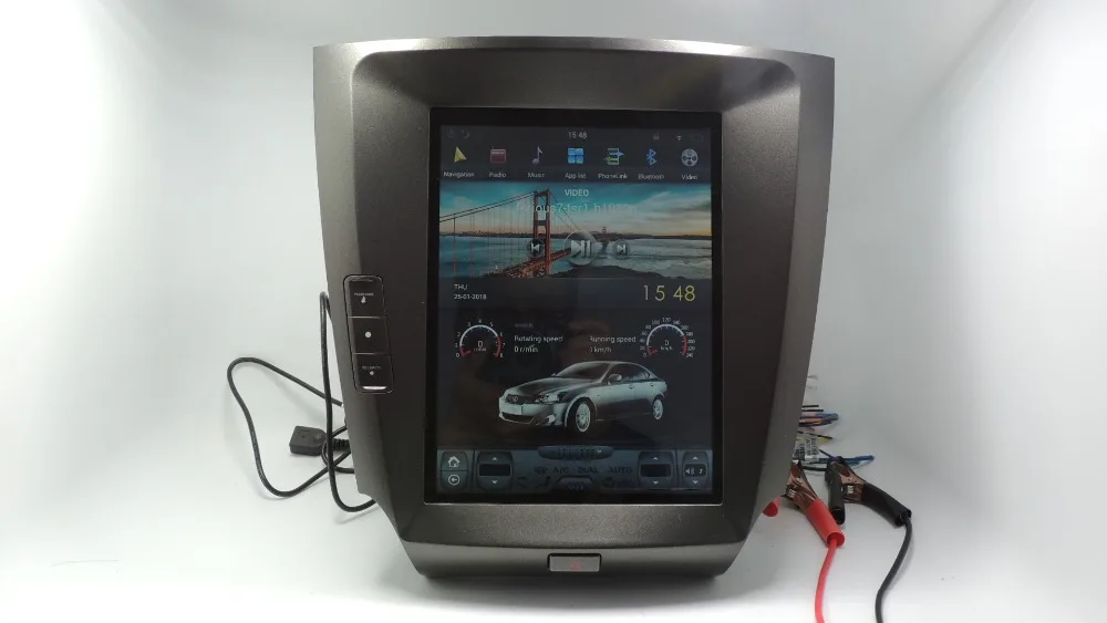 Автомобильный радиоприемник &quotYOKOTRON&quot 10 4 &quotTelsa Style Android для Lexus IS250 IS300 IS350 2005-2010 +