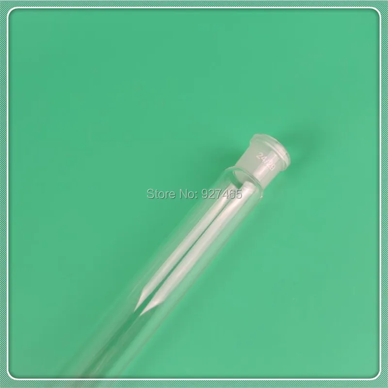 Стеклянная хроматографическая колонка с краном из ПТФЭ 24/29|column crystal|glass blackcolumn light |