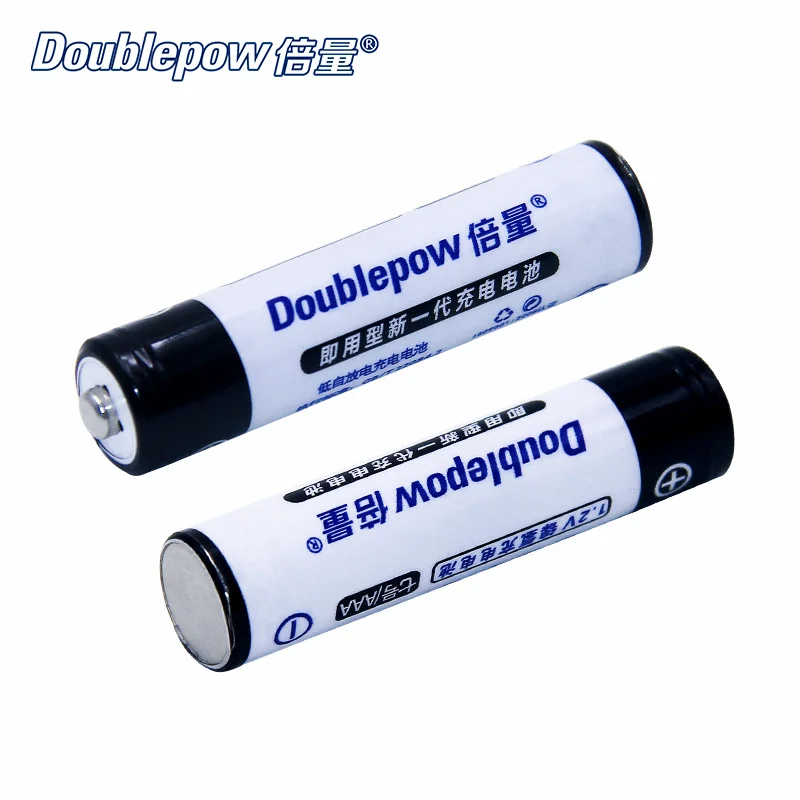 Аккумуляторная батарея Doublepow AAA 6 шт./лот 1 2 В Ni MH реальная Высокая емкость батареи