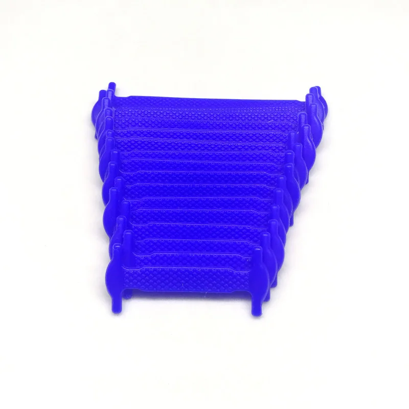 C Deep-Blue 16 pcs Эластичные шнурки без завязок ленивый безопасный силиконовые шнурки для обуви унисекс эластичные силиконовые шнурки 3 стиля 12/16 шт./партия 1/3/8 Размер 26 цветов - Цвет: C Deep-Blue 16 pcs