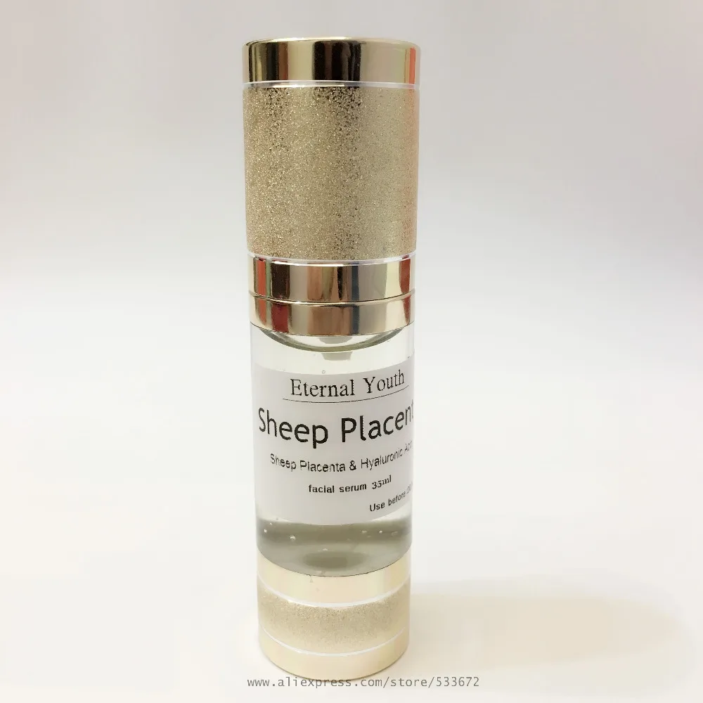 Жидкая Сыворотка антивозрастная для ухода за кожей овцы плацента укрепляющая