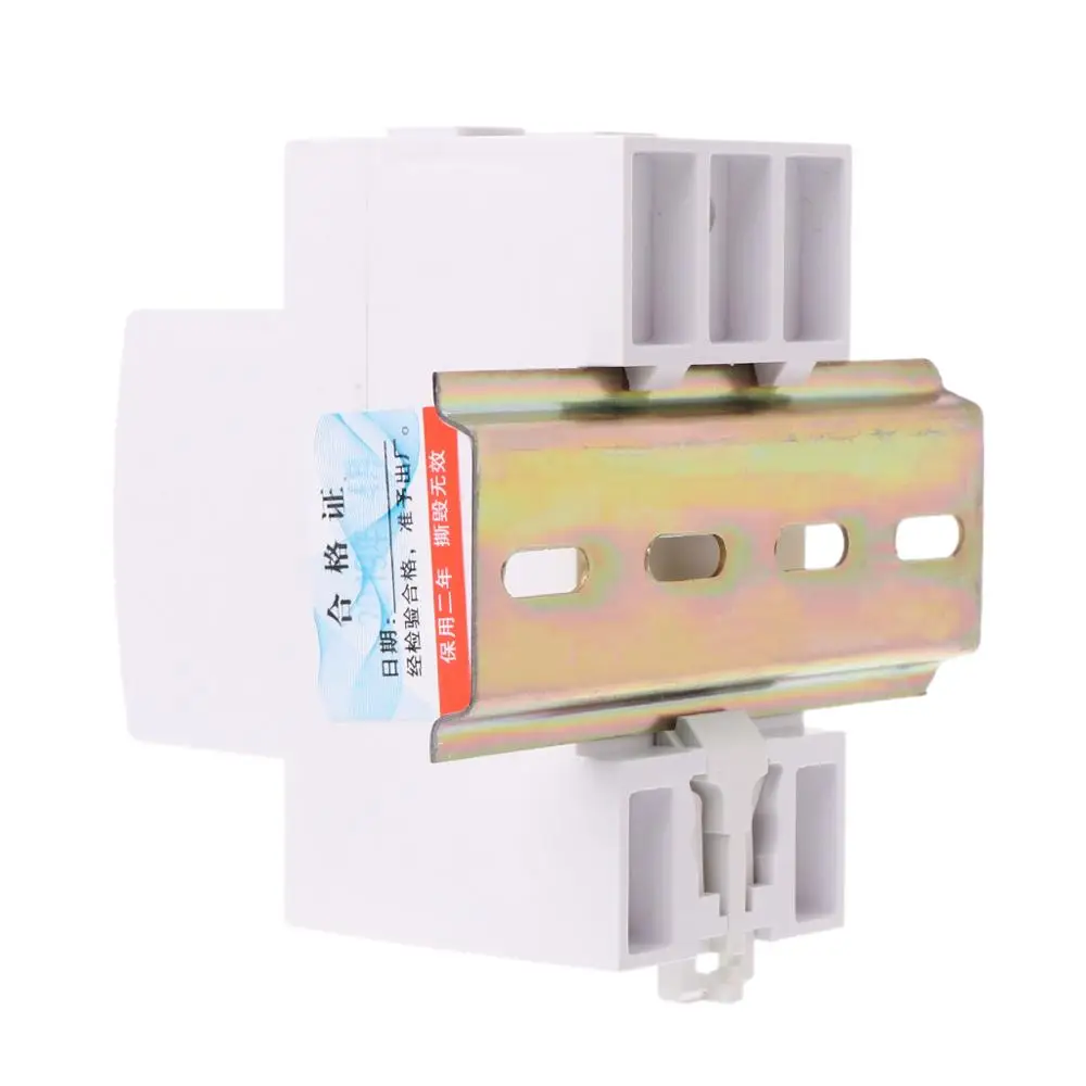 Одежда высшего качества 5(60) 220V 50HZ однофазный din рейку кВтч Ватт час на счетчик