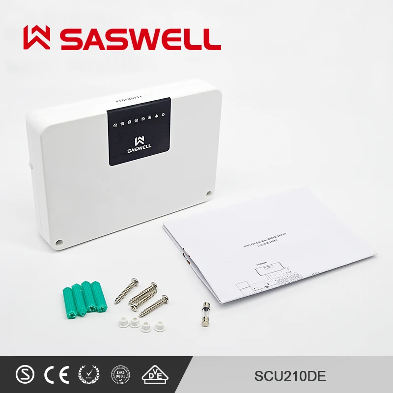 SASWELL Смарт Термостат Температура контроллер для комнаты под напольного отопления воды интеллигентая(ый) Терморегулятор