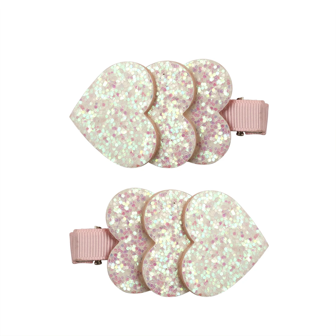 14 1 пара/2 шт. блесток Блеск шпильки для маленьких девочек Blingbling Sweet Heart заколки маленькая заколка для волос - Цвет: 14