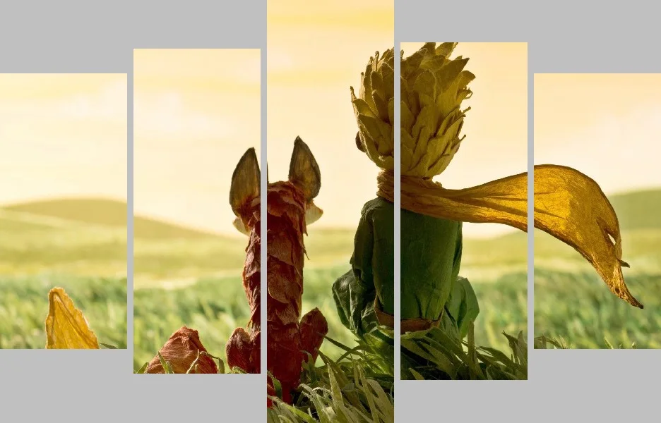 Модное настенное художественное украшение для дома Маленького принца постер