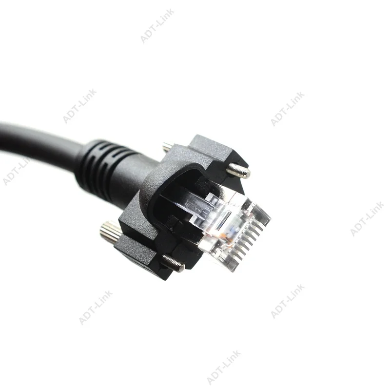 RJ45 к GIGE кабель с винтовым креплением гигабитный Ethernet промышленный цифровой