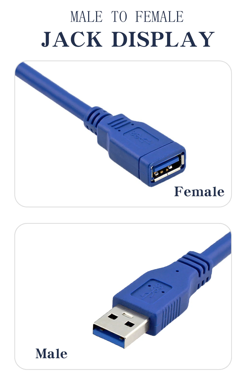 USB Удлинительный кабель Высокоскоростной USB 3,0 удлинитель данных для Smart tv PS4 ноутбука мужчин и женщин кабели для настольного принтера компьютера