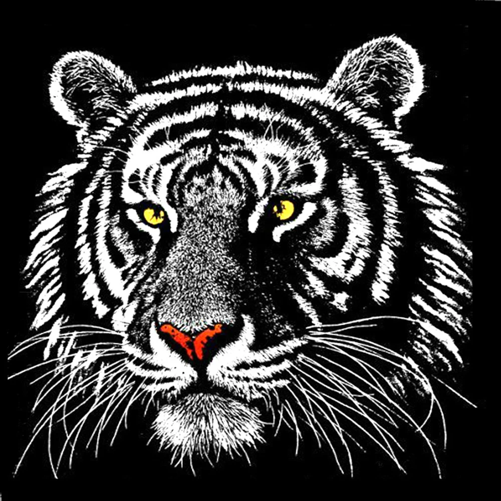 

DIY 5d diamond painting animals tiger diamond painting full square mosaic painting rhinestones embroidery broderie diamant plein