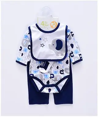 

dollmai handmade elephant clothing 50-57cm 4pcs/set fashion romper silicone toddler dolls toys accessories birthday Xmas gift