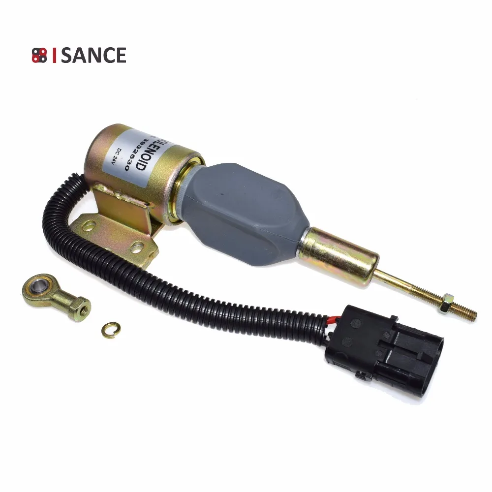 Двигатель ISANCE топливный запорный остановочный соленоид клапан SA-4756-24 3932530 24V