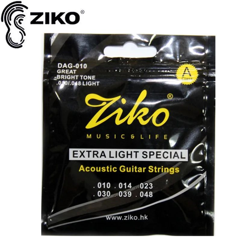 

ZIKO 010-048 Acoustic Guitar strings DAG-010 guitar parts musical instruments guitar Accessories