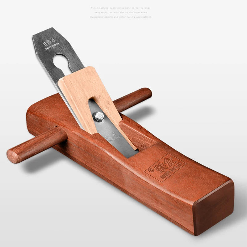 Палисандр ручной рубанок строгальный станок плоское дерево плоское дно окантованные руки строгальные лезвия для плотничьи работы, рабочие инструменты