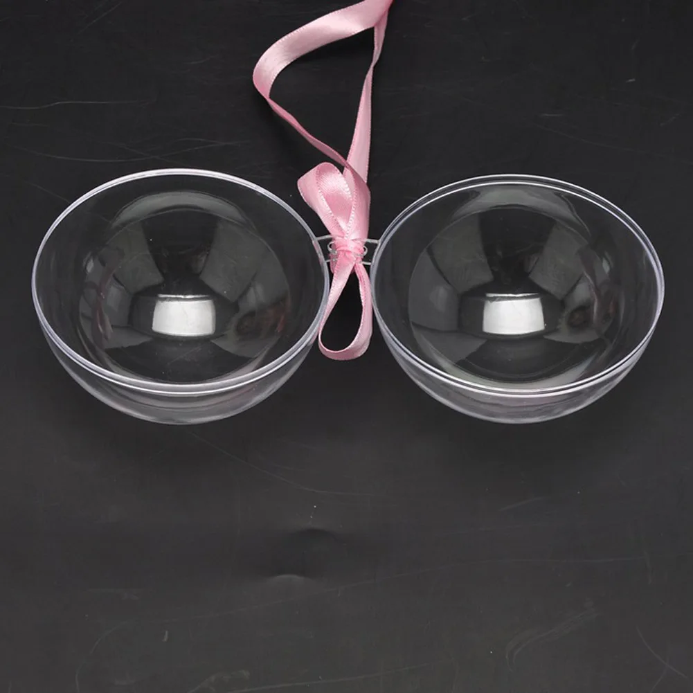 1 шт.! Романтический дизайн блестящий прозрачный пластиковый Рождественский