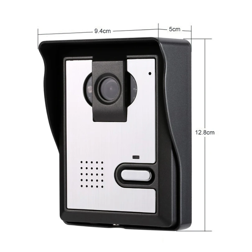 Видеодомофон с монитором 4 3 дюйма видеодомофон ИК камера ночного видения дверной