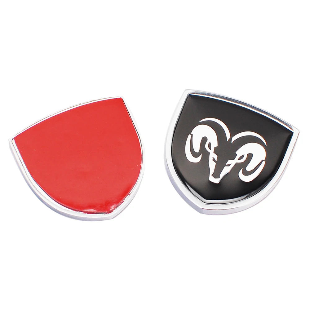 Автомобильный металлический щит автомобильная боковая наклейка 2 шт. эмблема с