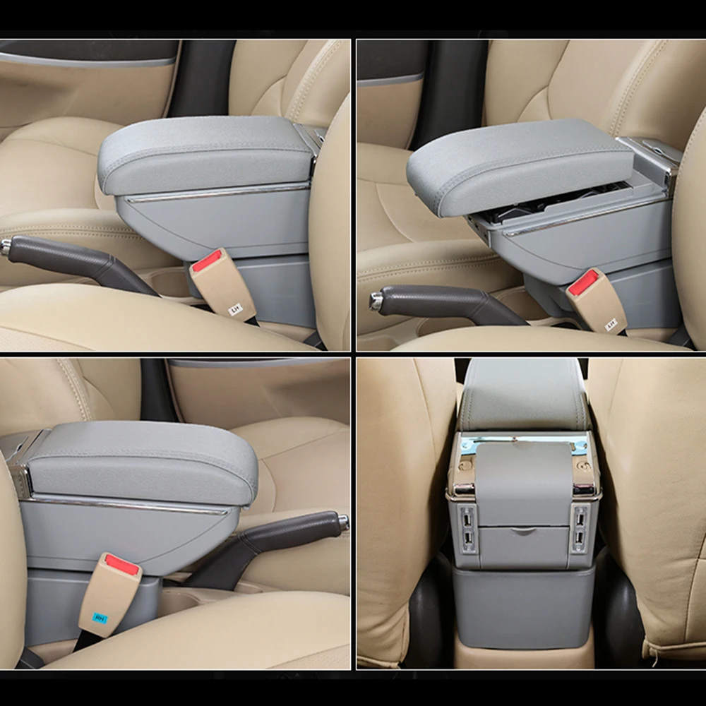 Подлокотник для Volkswagen VW Polo Vento 2010-2017 центральная консоль контейнер хранения