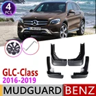 Автомобильный брызговик для Mercedes Benz GLC класс GLC X253 2016 2017 2018 2019 крыло брызговики Всплеск клапаном аксессуары для брызговиков