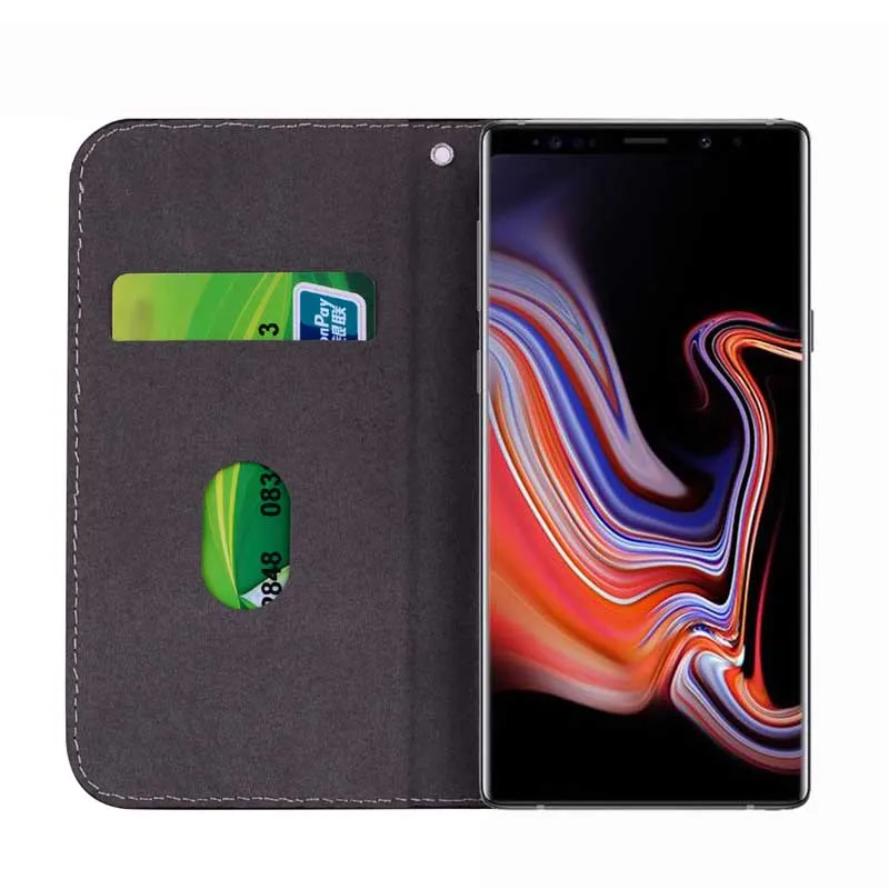 Чехол из ПУ кожи аллигатора для Samsung Galaxy Note9 J7 J3 J5 2017 2016 чехол-книжка S8 S9 A6 A7 A8 J4 J6 Plus