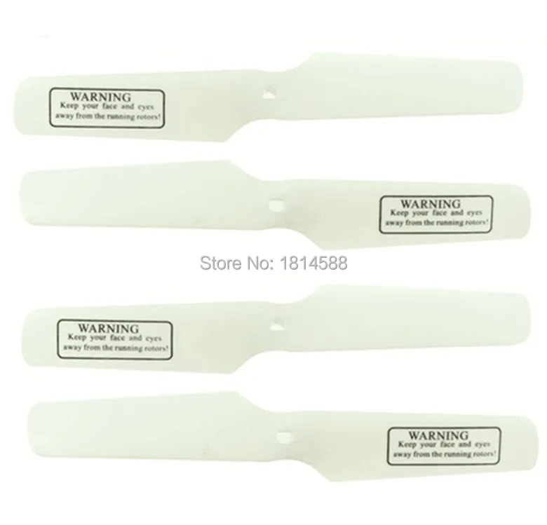 UDI u817 u817c u817a u818a Запчасти для радиоуправляемого вертолета белые четырехосные Лопасти пропеллера летательного аппарата стандарта u817c