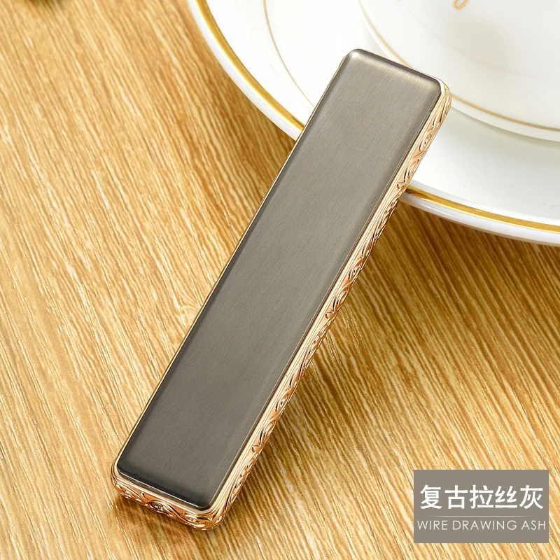 Портативная мини безопасная USB перезаряжаемая электронная сигарета зажигалка