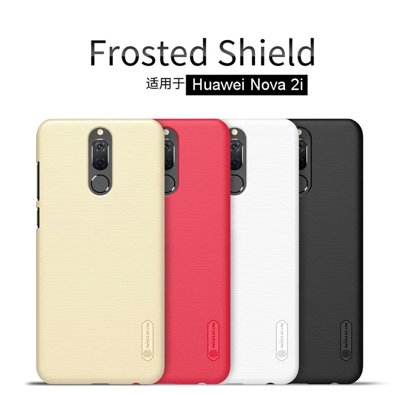 Матовый Жесткий чехол Nillkin из поликарбоната для Huawei Nova 2i задняя крышка телефона