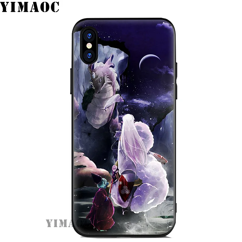 YIMAOC Inuyasha Аниме Япония Мягкий силиконовый чехол для iPhone 11 Pro Xr Xs Max X или 10 8 7 6 6S Plus 5 5S