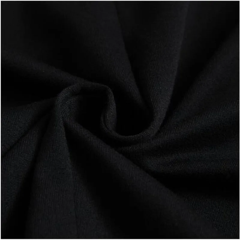 Мужская толстовка с капюшоном черная длинным рукавом | одежда