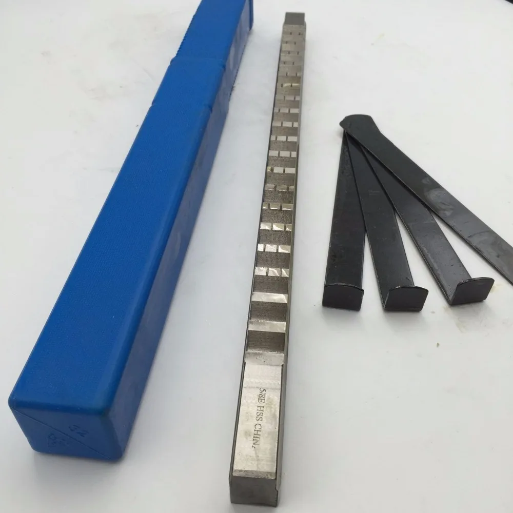 HSS 5/8 E Push-Type Keyway Broaches дюйм Размер Режущий инструмент для ЧПУ металлообработки |