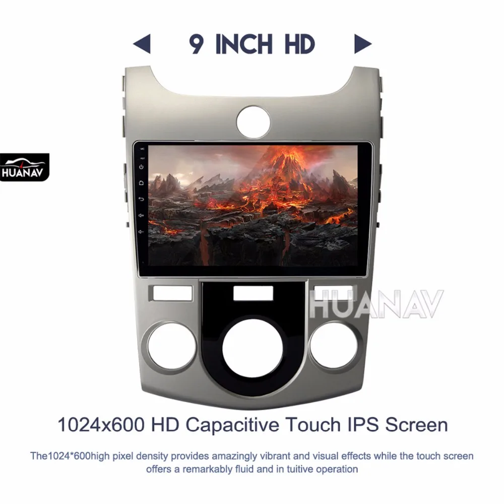 Автомобильный мультимедийный плеер автомобильный GPS навигатор для KIA CERATO FORTE SHUMA