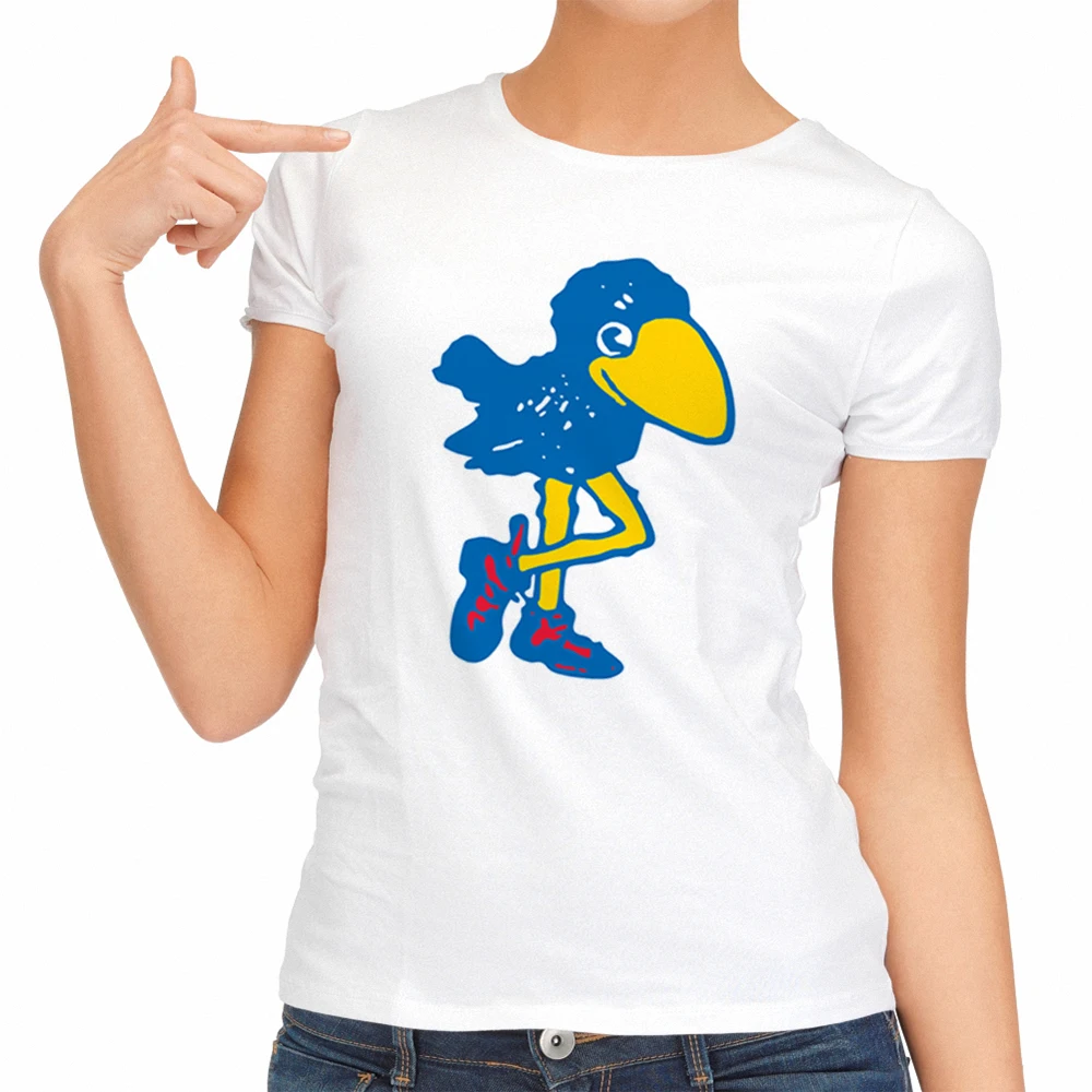 Высококачественная футболка в уличном стиле винтажная модная Jayhawk женские
