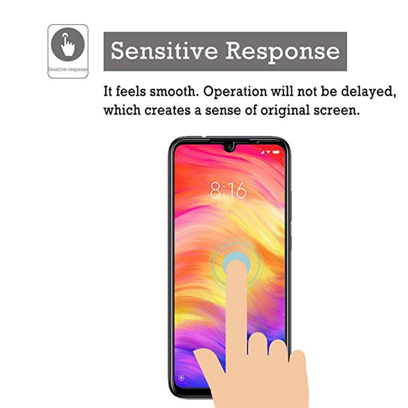 Тегеран полное покрытие стекло для Xiaomi Redmi note 7 HD закаленное Защита экрана 9H 2.5D