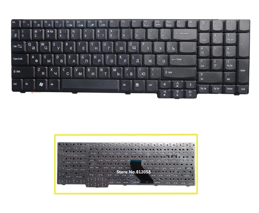 SSEA Новая русская клавиатура RU для ACER Extensa 5235 5635 7220 7220Z 5635G 5635Z 7320 7330 7230 7230E 7620 7620G 7620Z