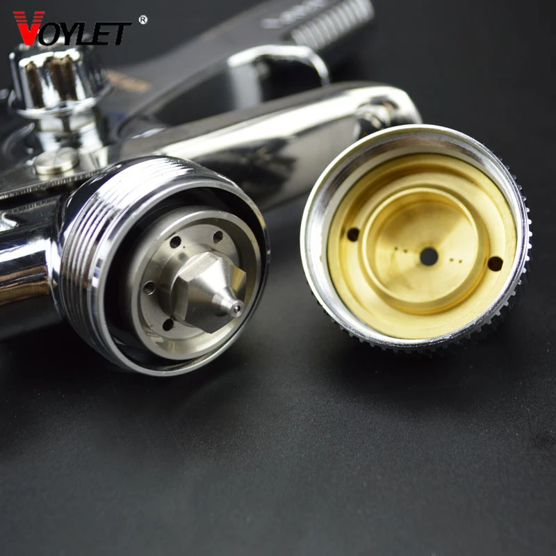 Hot Brand Voylet N2001 Nozzle 1.3/1.7MM 600ML HVLP Auto Spray Gun Paint Tool Used For Car Vehicle Airbrush Painting Cars | Инструменты