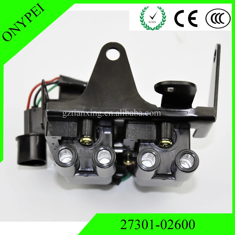 27301-02600 Катушка зажигания для HYUNDAI Atos Prime TOYOTA COROLLA 1.0i 1 6 27301-02630 27301-02800 27310-02620 27301 02600 |