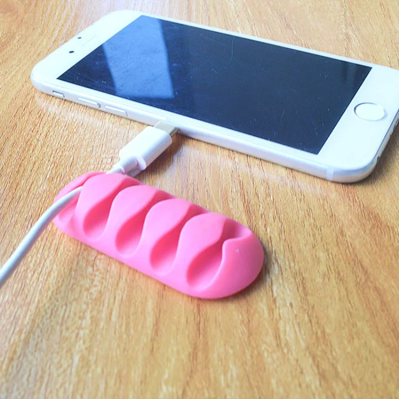 Кабельный намоточный провод Органайзер настольные держатели шнур управление