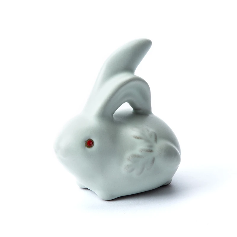 Креативные керамические украшения мини-чай в виде кролика домашнего животного