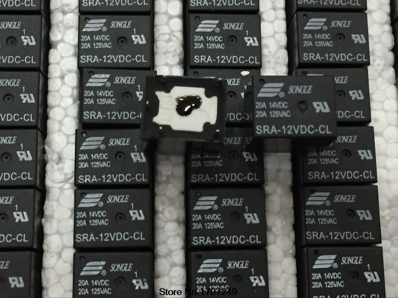 

Реле мощности SRA-12VDC-CL 50 шт.