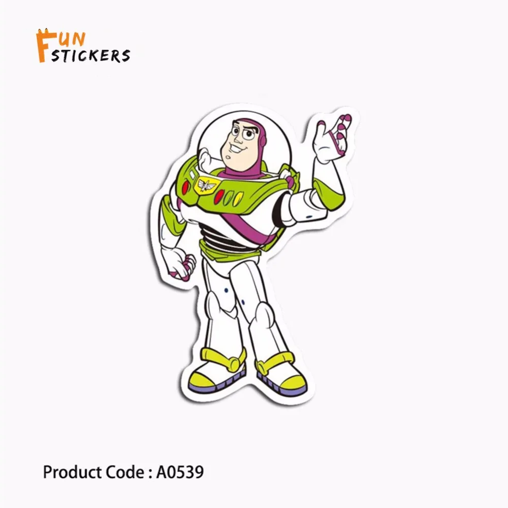 Астронавты наука и техника персонажи буквы водостойкая наклейка ноутбук телефон