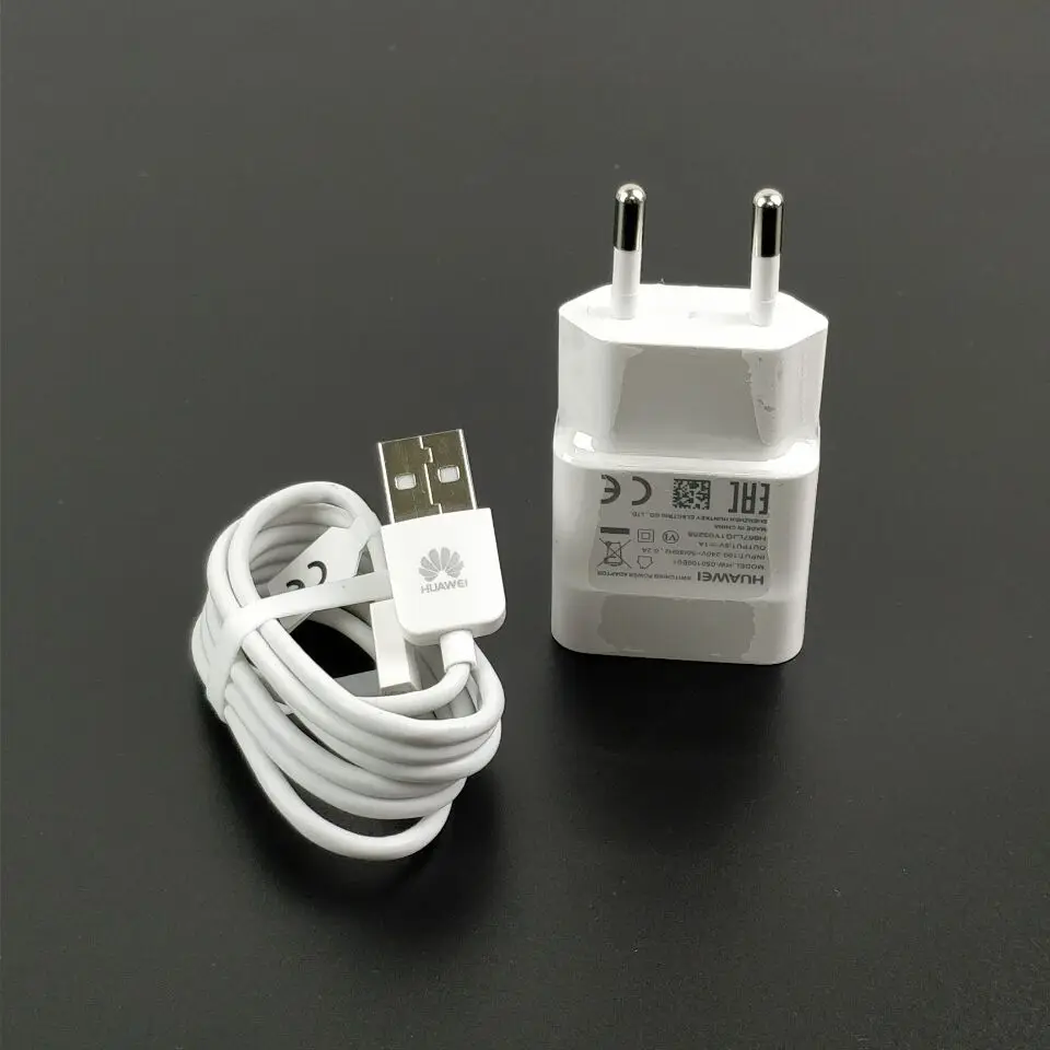 Оригинальный huawei 5 V 1A зарядное устройство Micro usb кабель Honor 7x 3C 3X 4C 4X G7 P7 P6 Смартфон