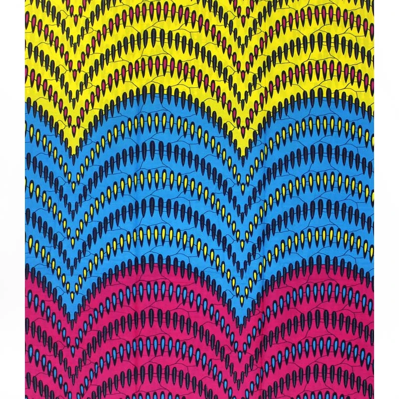 NEW DESIGN Nigerial Printed Wax 100% African Prints Fabric Cotton FOR SEWING | Дом и сад