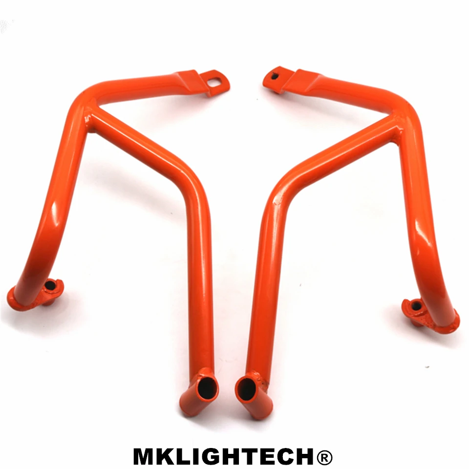 Mklighttech для KTM DUKE 390 KTM390 Duke390 2013 2016 защита двигателя от падения|Накладки и